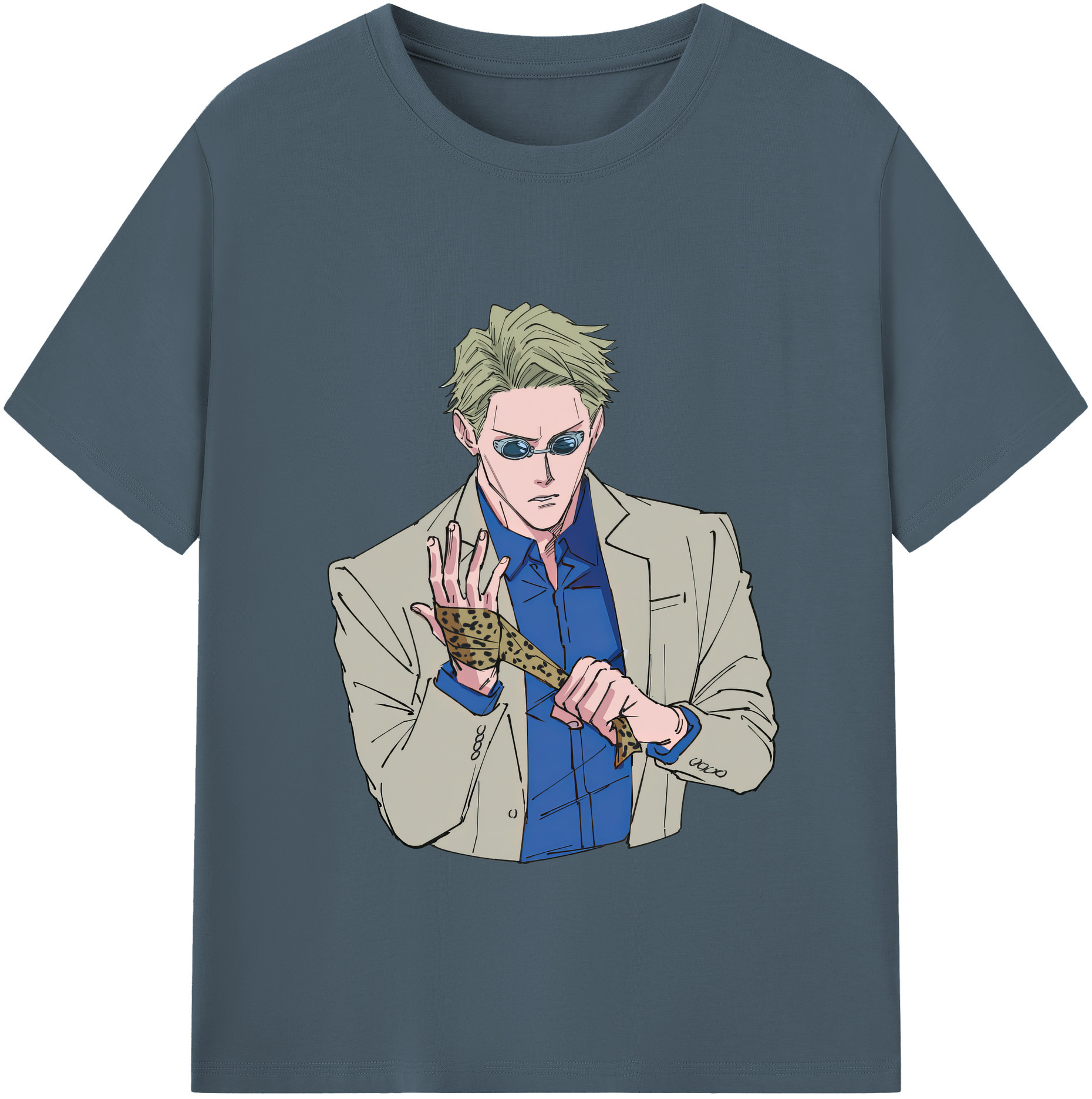 （画像用） 呪術廻戦 Jujutsu Kaisen 綿100％半袖Tシャツ（フロントプリント）